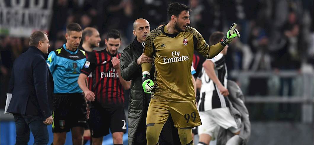 Copertina: Juventus-Milan finisce nel caos: Bacca e Donnarumma rischiano la squalifica