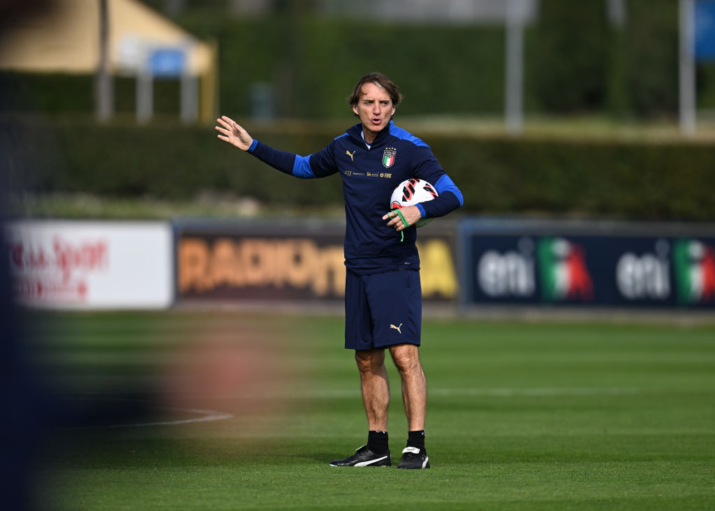 Le ultime sulla permanenza del Ct Mancini sulla panchina dell'Italia (Getty Images)