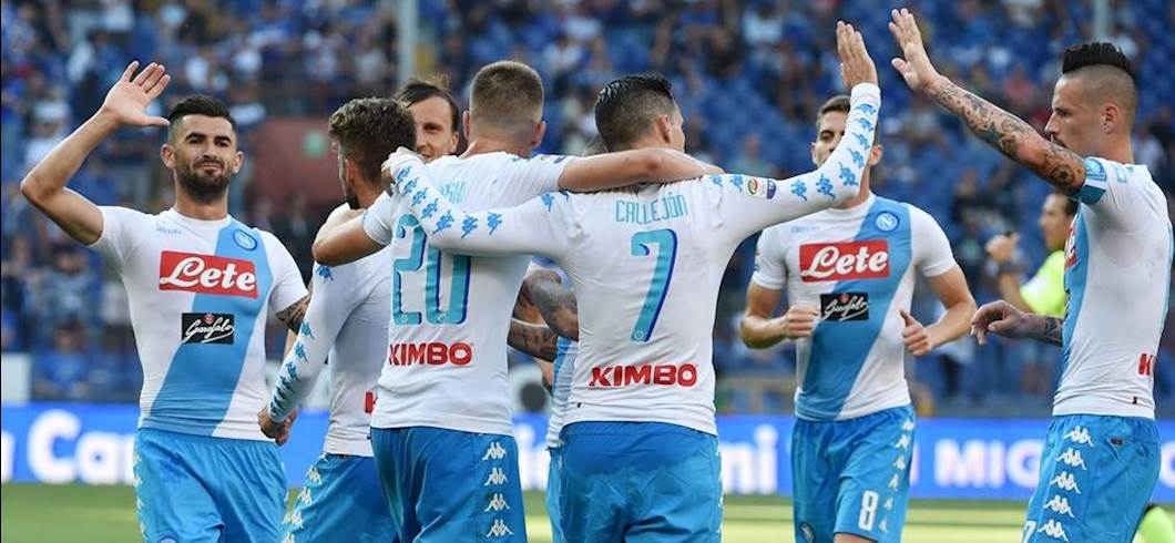 Copertina: A Genova è Napoli show. Il tridente partenopeo dà spettacolo: Sampdoria-Napoli 2-4