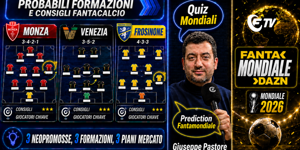 Copertina: LIVE! Prediction con Pastore | Campetti Neopromosse, Como e Roma | Calciomercato: Greenwood, Alajbegović e Liberali | Summer Vibes | Fantacalcio Tv