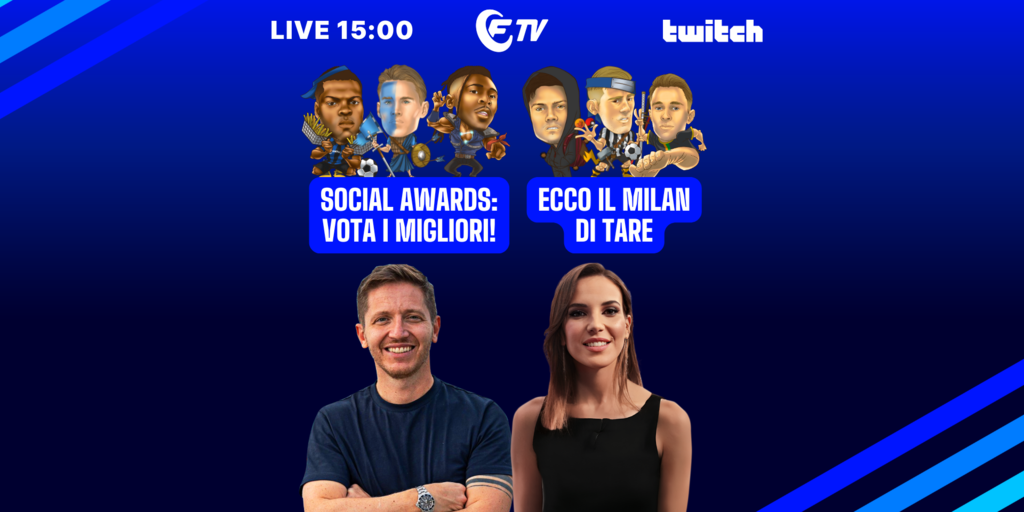 Copertina: Live! Il Milan di Tare | Gasperini, Conte, Allegri, Baroni, Motta e Sarri: come cambia la Serie A | Vota gli Awards 24/25 | Campionchilling con Zille | Fantacalcio TV