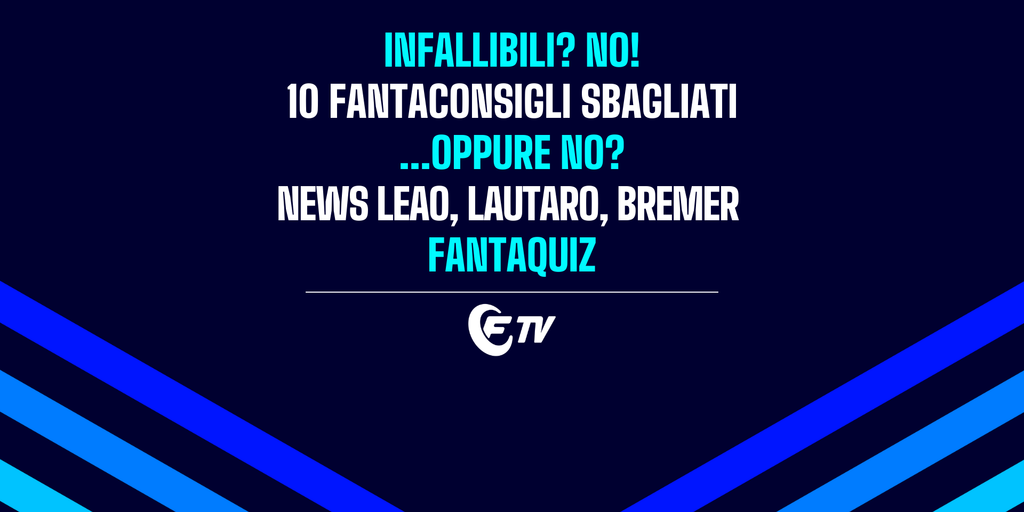 Copertina: LIVE! 10 fantaconsigliati sbagliati oppure no? | News su Leao, Lautaro, Dybala, Zalewski, Bailey | Social 65.5 | Fantacalcio TV