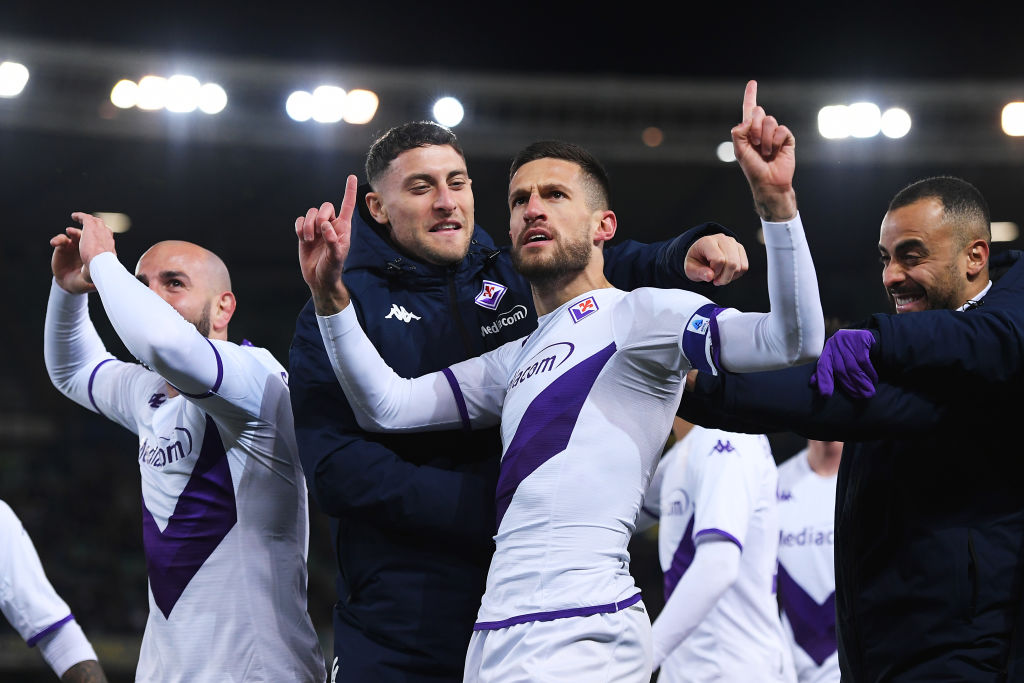 Biraghi esulta dopo il gol (Getty Images)