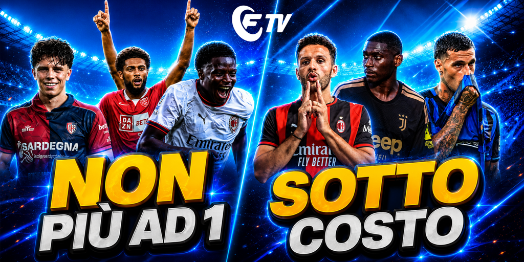 Copertina: LIVE! Meteore o sgamati? | 10 da prendere a 1 | Kean, Zirkzee e Beto: calciomercato | Pagelle con Trevisani | Fantacalcio TV