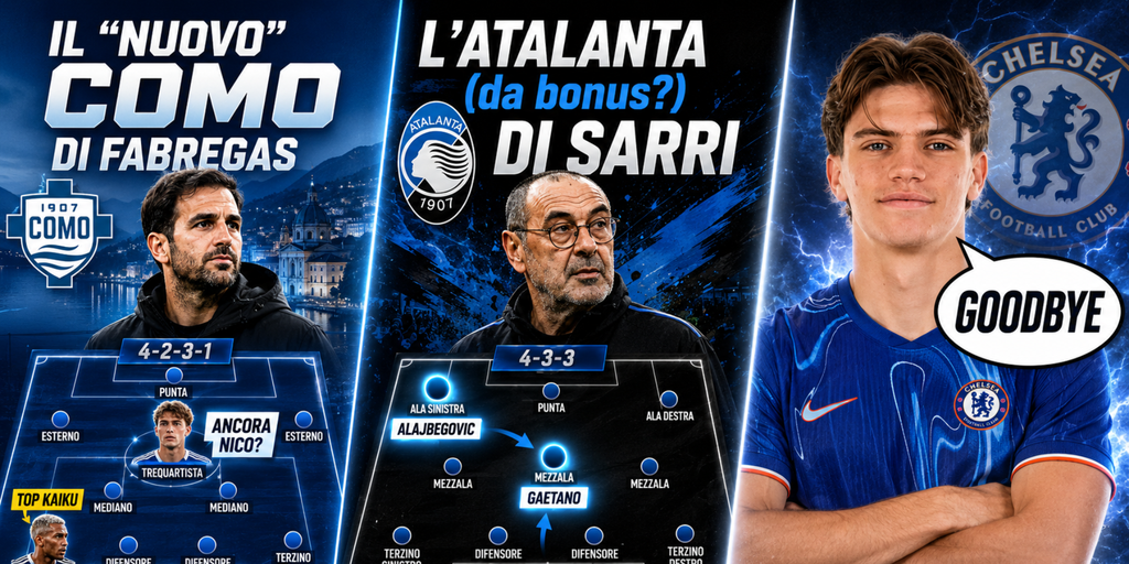 Copertina: LIVE! Il Como di Fabregas e l'Atalanta di Sarri | Palestra, niente Inter | Summer Vibes | Fantacalcio TV