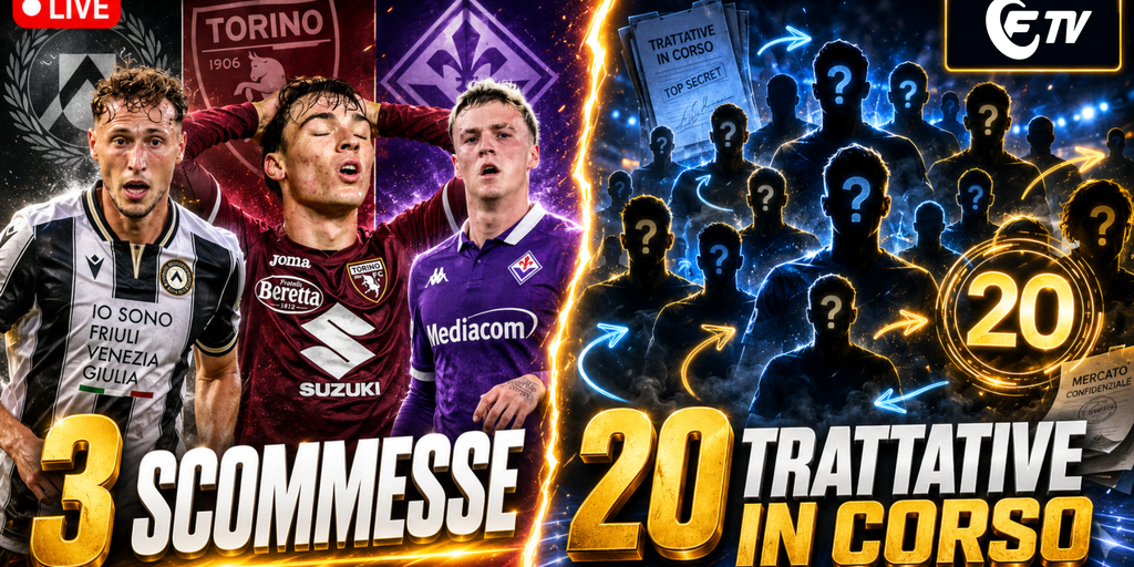Copertina: LIVE! 3 scommesse e 20 trattative in corso | Juventus con Kolo Muani e Pellegrino | Campetti e Fantamondiale | Summer Vibes | Fantacalcio TV
