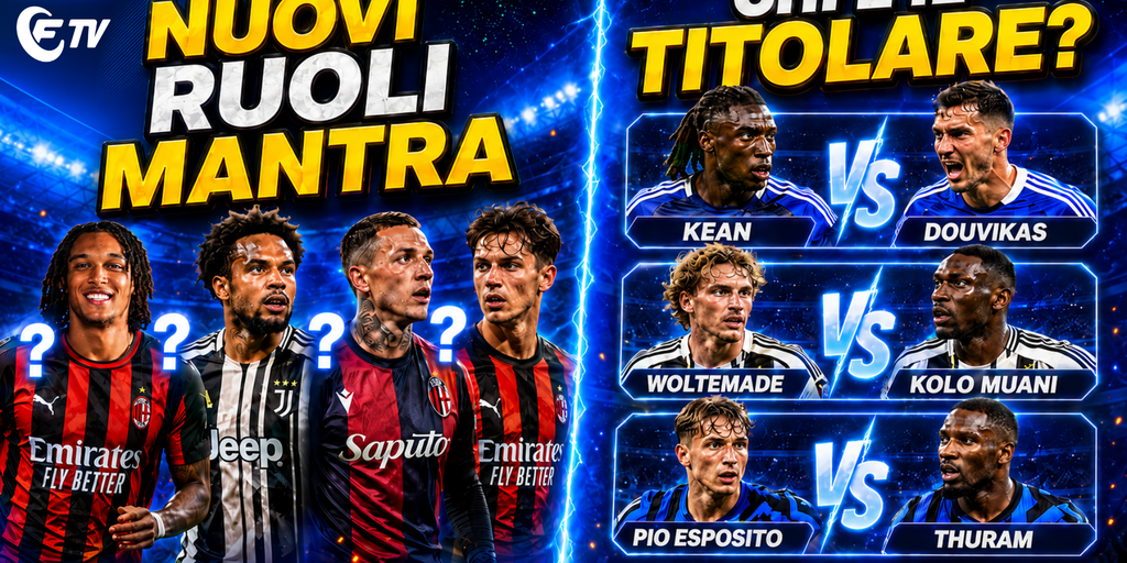 Copertina: LIVE! Woltemade o Kolo? Kean o Douvikas? Beto o Pellegrino? Pio o Thuram? | Nuovi ruoli mantra | Hutchinson-Gittens-Tagliafico-Gudmundsson | Fantacalcio Tv