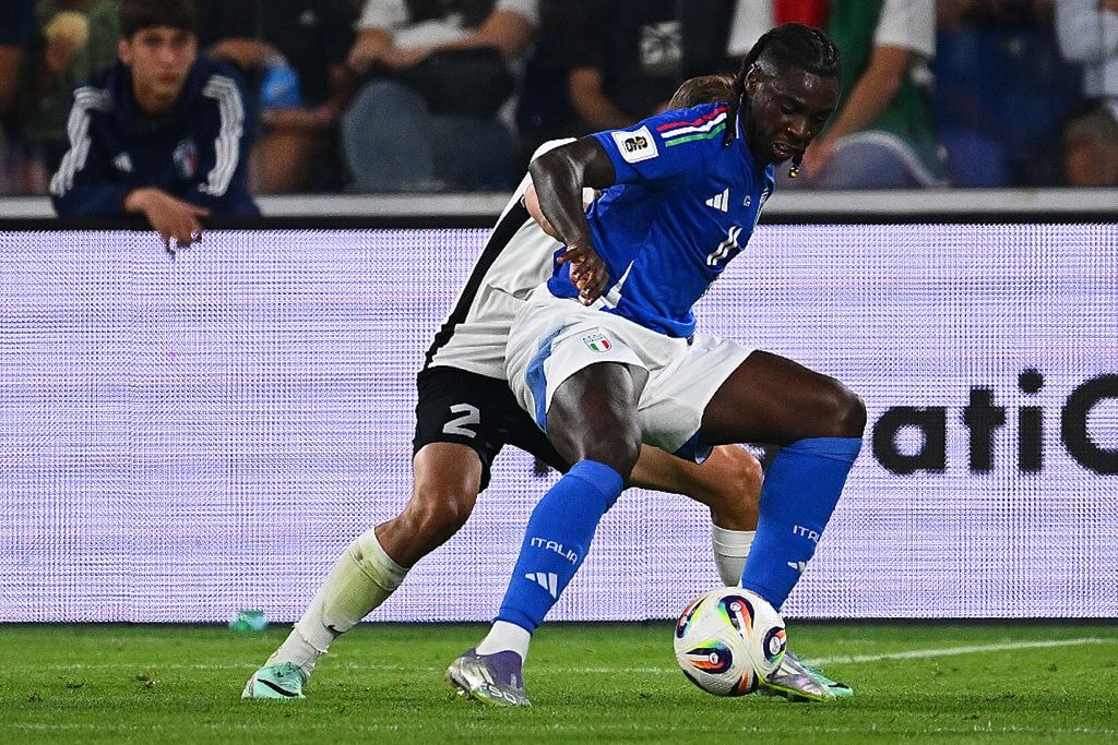 Kean: "Mi trovo bene con Retegui, speriamo di andare avanti così" (Getty Images)