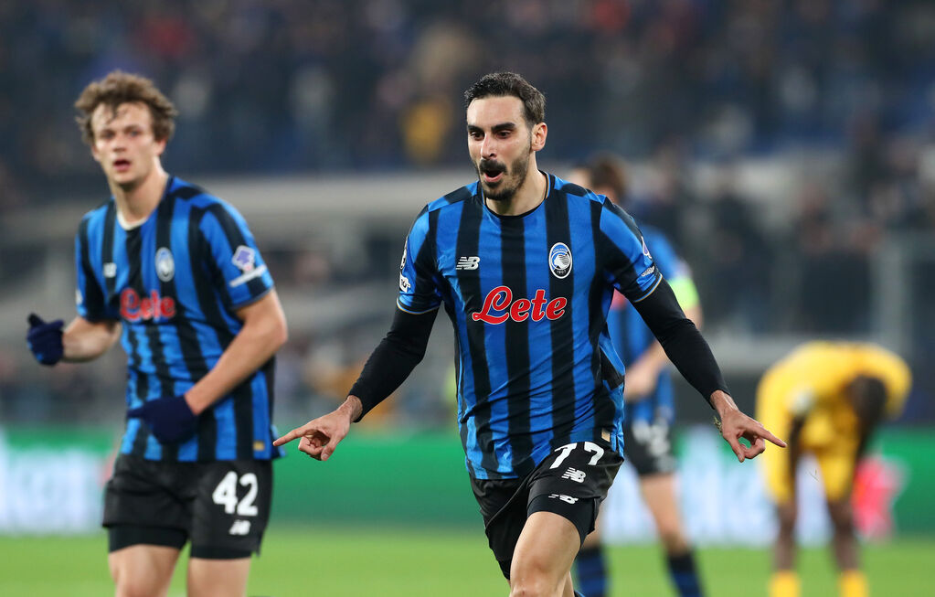 Zappacosta celebra il 2-0 col Borussia Dortmund (Getty)