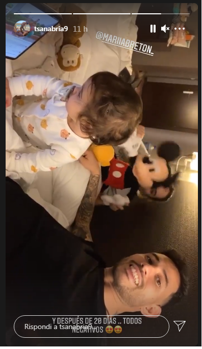 Sanabria negativo al Coronavirus (Instagram)