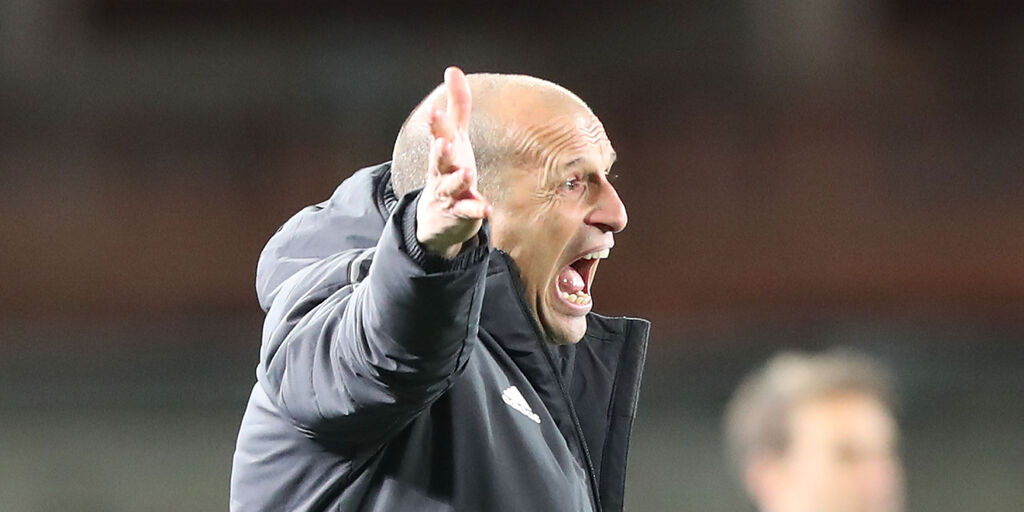 Copertina: Allegri: "Bene nel primo tempo, loro non attaccavano"