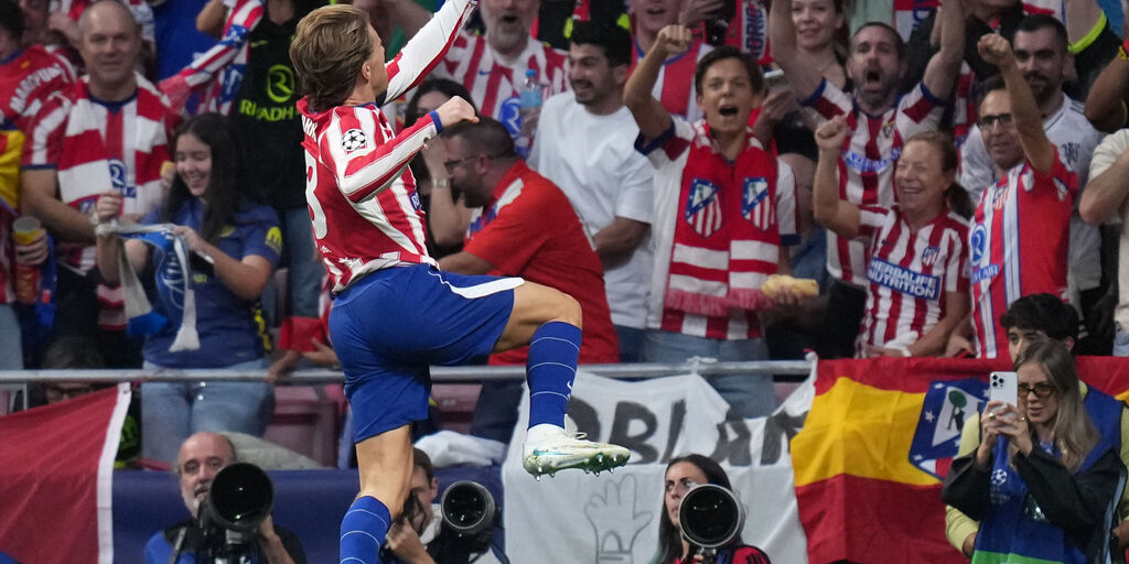 Barrios apre, Lookman chiude: l'Atletico Madrid supera 2-0 il Manchester United