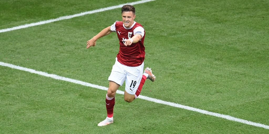 Copertina: Austria: gol, record ed infortunio per Baumgartner