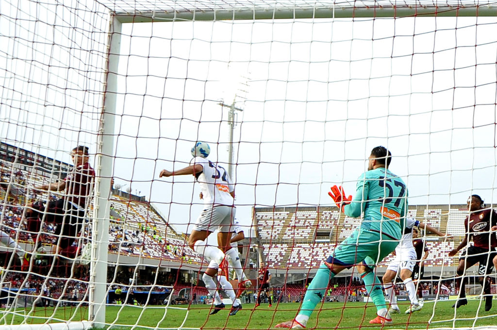 Salernitana-Genoa 1-0, il gol di Milan Djuric (getty)