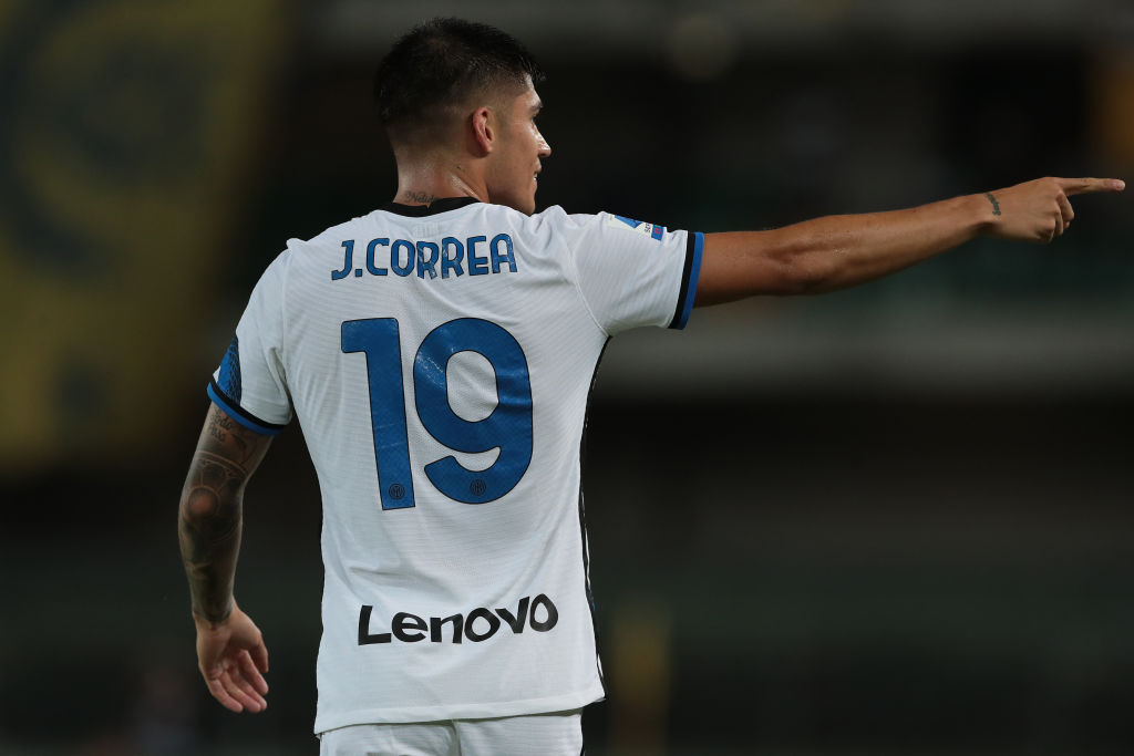 Inter, Correa e Vidal tornano in gruppo: gli aggiornamenti (Getty Images)