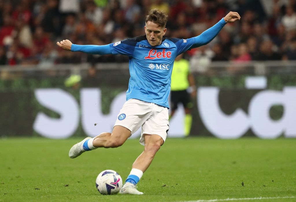 Piotr Zielinski, centrocampista del Napoli (Getty Images)