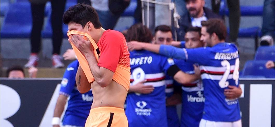 Copertina: Muriel butta giù il muro Roma, i giallorossi crollano a Marassi: finisce 3-2