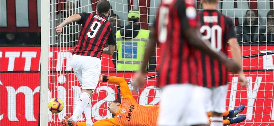 Copertina: Milan, Higuain: "Devo chiedere scusa. Szczesny ha fatto una grandissima parata sul rigore"