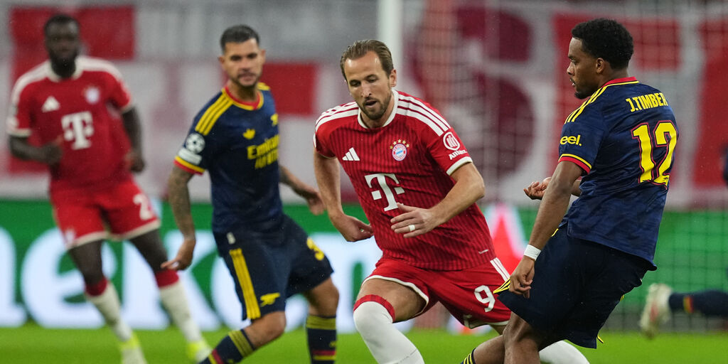 Spettacolo e gol in Baviera: Bayern-Arsenal finisce 2-2