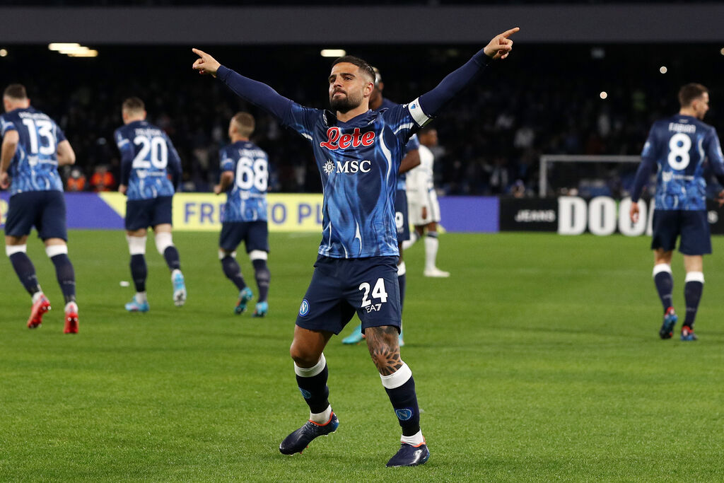 Infortunio per Insigne nel Napoli (Getty Images)