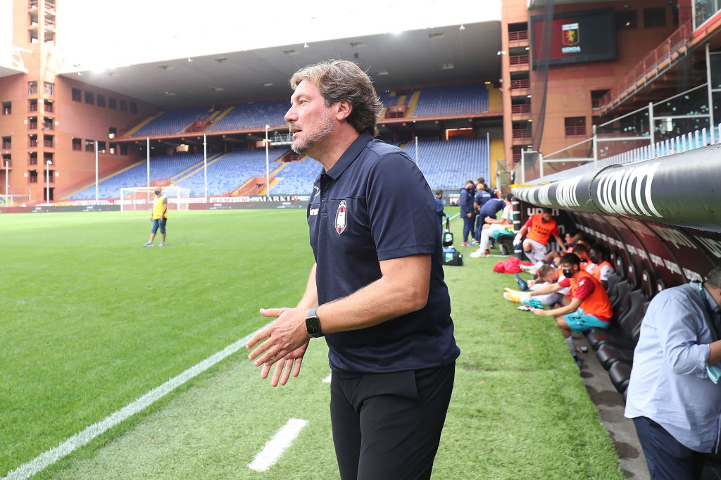 Stroppa in conferenza stampa (Getty Images)