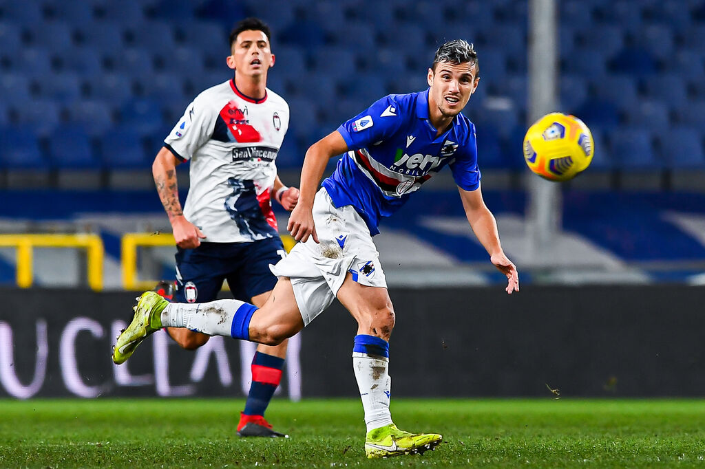 Valerio Verre è stato scelto a sorpresa da Ranieri per fra coppia con Quagliarella al posto di Keita (Getty)