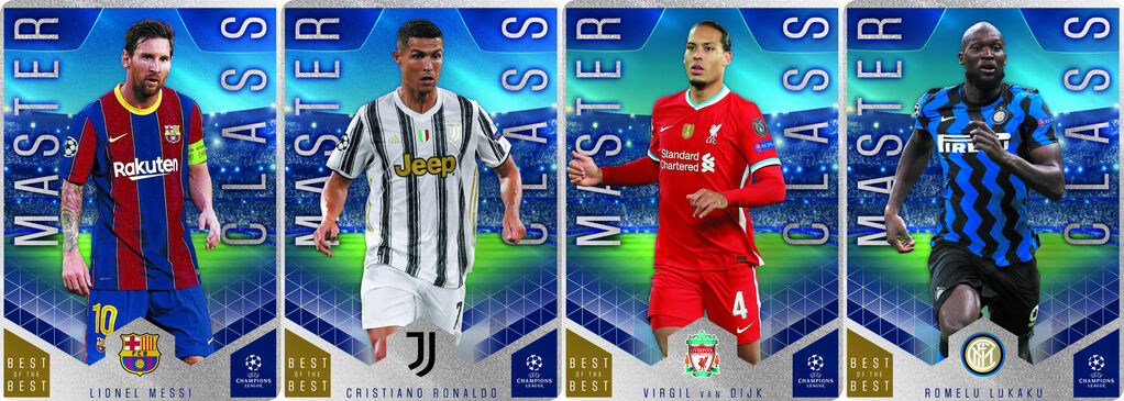 Il meglio della Champions League in una Premium Collection di cards super-size (it.topps.com)