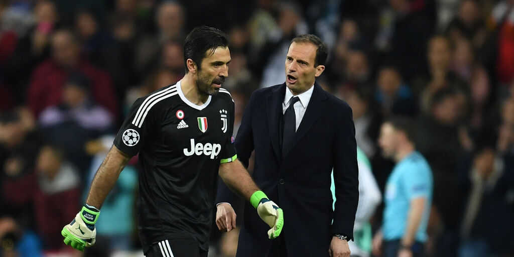 Copertina: Juventus, senti Buffon: "Allegri sa cosa serve per risollevarsi"