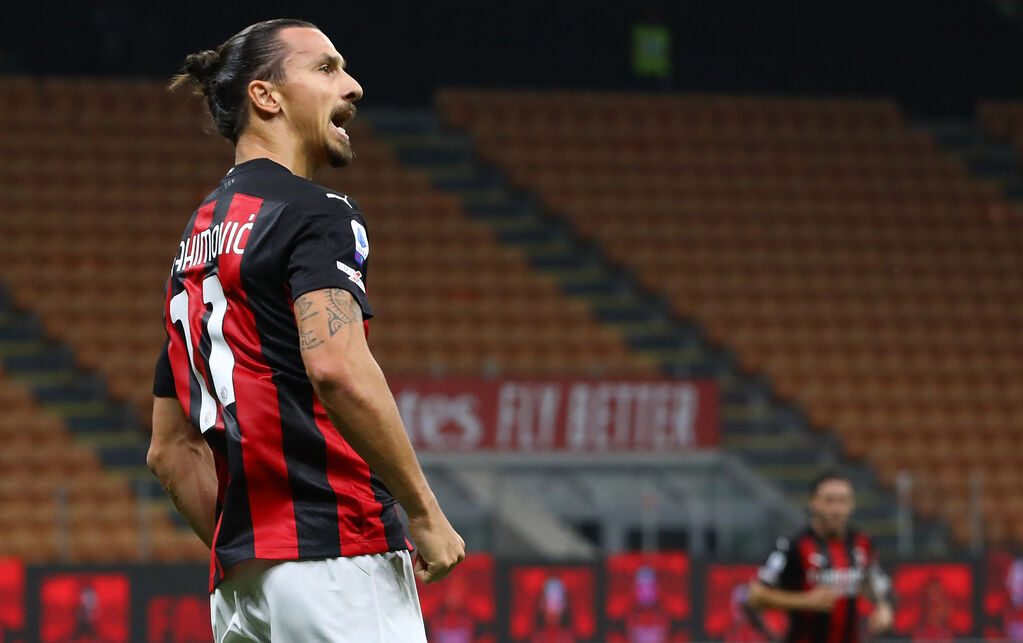 Ibrahimovic Milan Bologna highlights (Getty Images)
