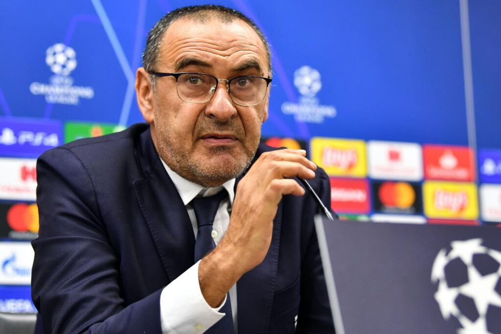 Conferenza Sarri (Getty Images)