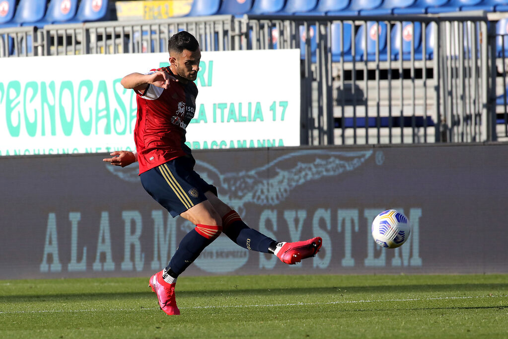 Cagliari, Lykogiannis in azione (Getty)