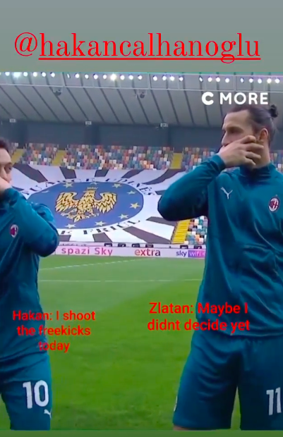 Instagram Ibrahimovic