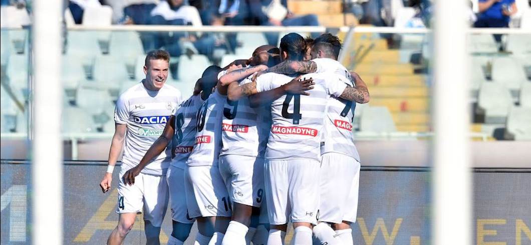 Copertina: Jankto sugli scudi, troppa Udinese per il Pescara, i friulani si impongono per 3-1