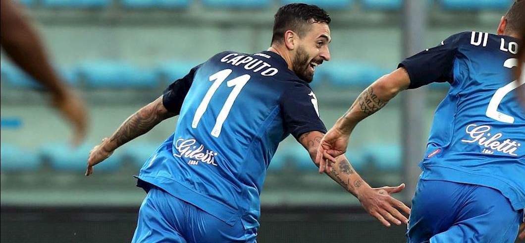 Copertina: Caputo, terzo gol consecutivo ed esultanza per i fantallenatori: "+3!"