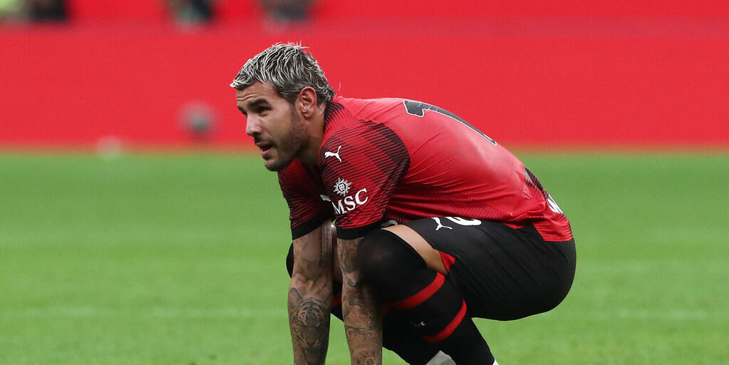 Theo Hernandez fuori contro l'Udinese: il motivo (Getty Images)