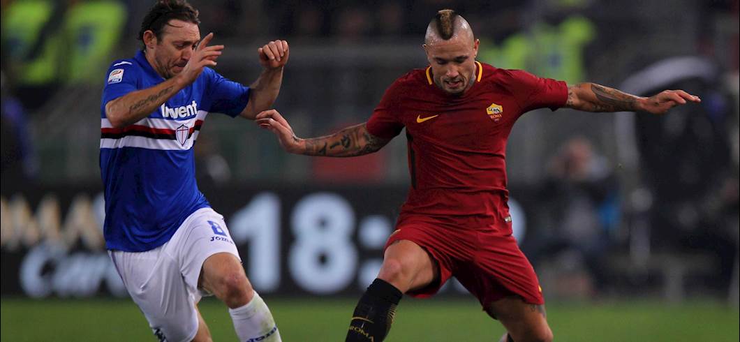 Copertina: Zapata castiga una Roma irriconoscibile! Florenzi sbaglia un rigore, la Samp consolida il sesto posto 