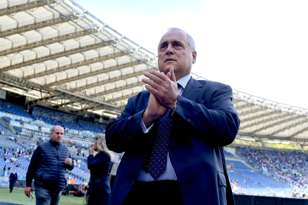 Le parole di Claudio Lotito, patron della Lazio (Getty Images)