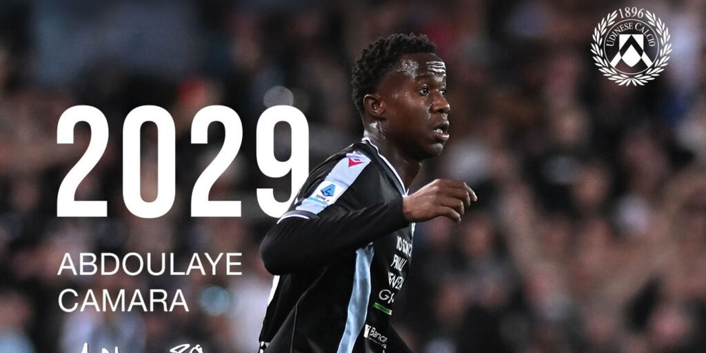 Copertina: UFFICIALE - Udinese, Camara rinnova fino al 2029