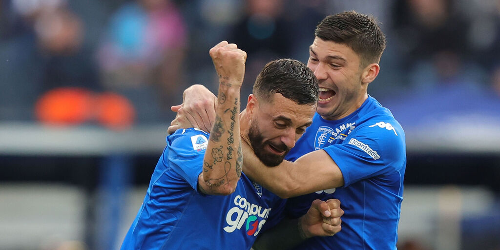 Copertina: L'Empoli sorride con Cambiaghi e Caputo: Salernitana ko al Castellani