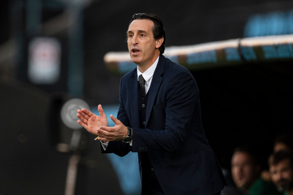 Unai Emery alla vigilia di Juventus-Villarreal (Getty Images)