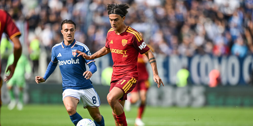 Copertina: Como e Roma si fermano sullo 0-0 (il primo della stagione): Malen espulso