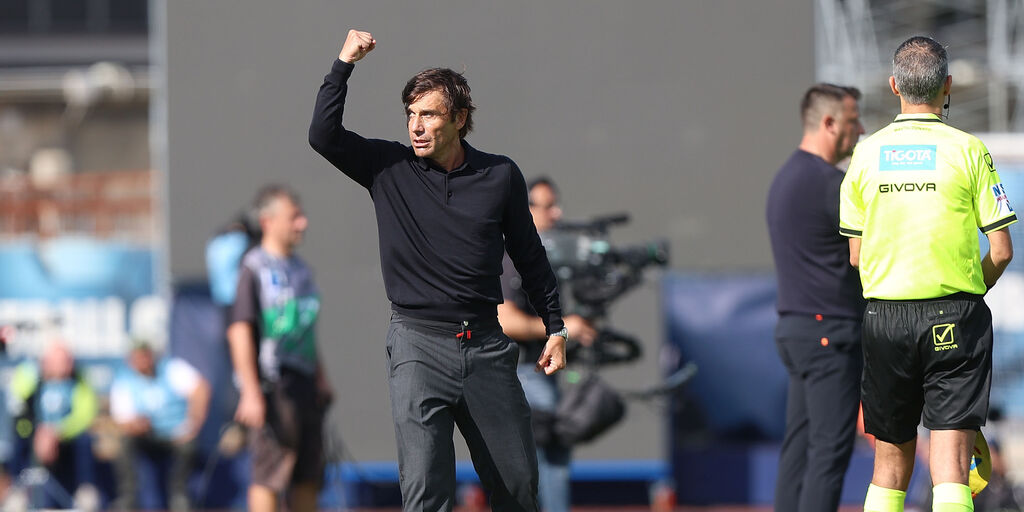 Copertina: De Laurentiis ringrazia Conte: "Grande uomo di calcio. Ci ha portato fino in fondo"