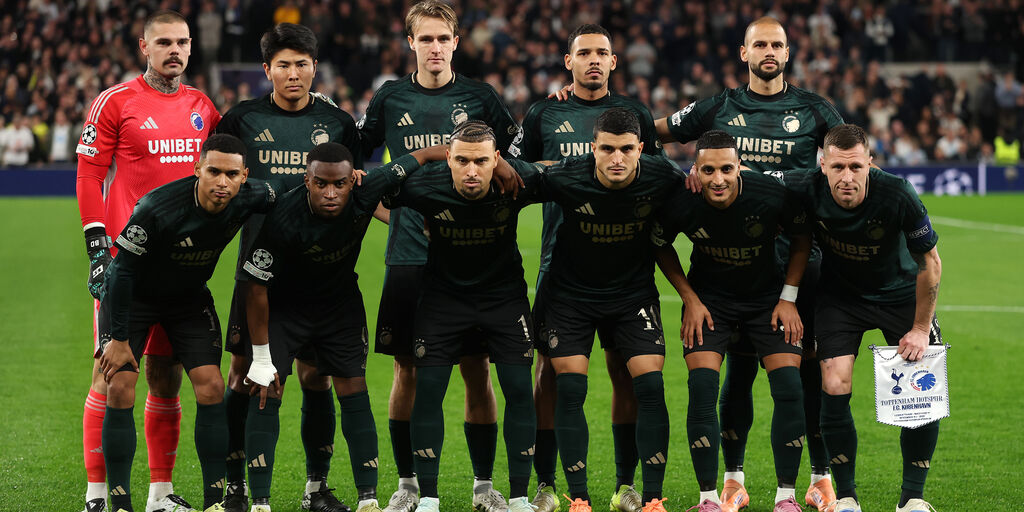 Copertina: Il Copenhagen prima domina e poi rischia: è 3-2 col Kairat Almaty