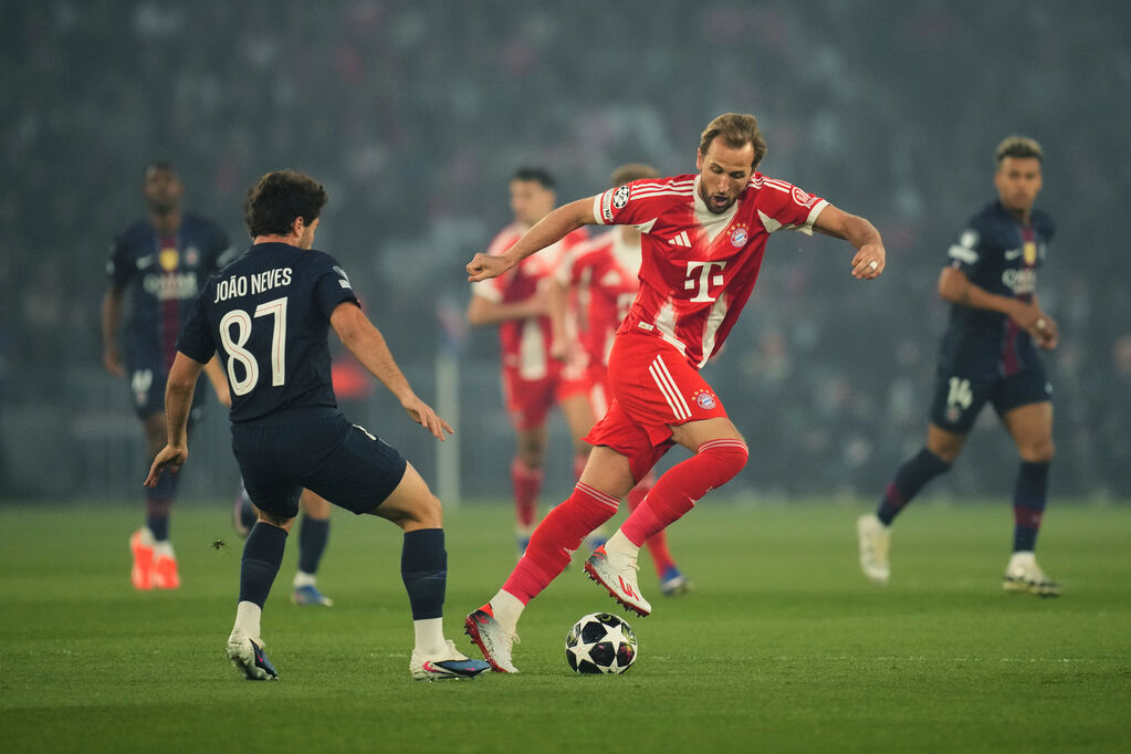 Kane e Joao Neves (LaPresse)