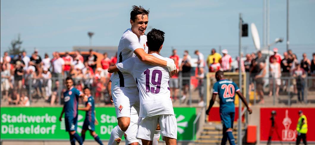 Copertina: Fiorentina, 1-1 a Dusseldorf nell'amichevole contro il Fortuna