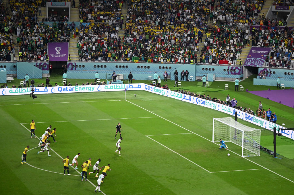 L'attimo prima che l'esultanza del Senegal possa prendere forma (Getty Images)