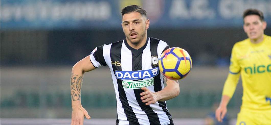Copertina: Udinese, dopo Adnan si ferma anche Pezzella: le sue condizioni