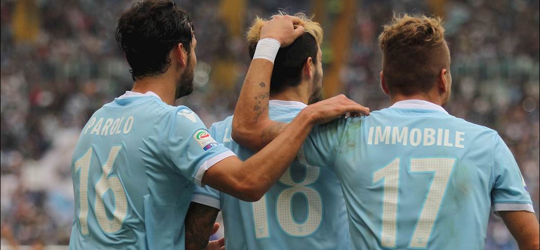 Copertina: Lazio 6 stellare! All'Olimpico super Luis Alberto e Parolo, Sassuolo schiantato: 6-1 il finale