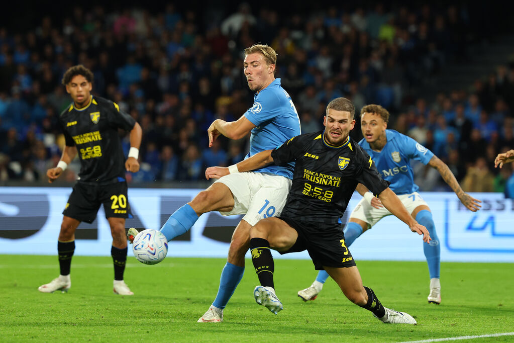 Napoli-Frosinone (©LaPresse)