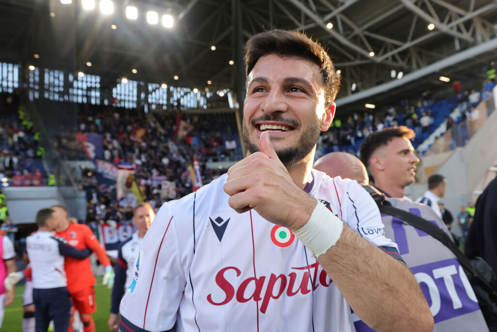 Riccardo Orsolini autore del bellissimo gol dell'1-0 (LaPresse)